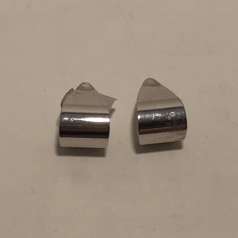 Silver Geometric Earrings